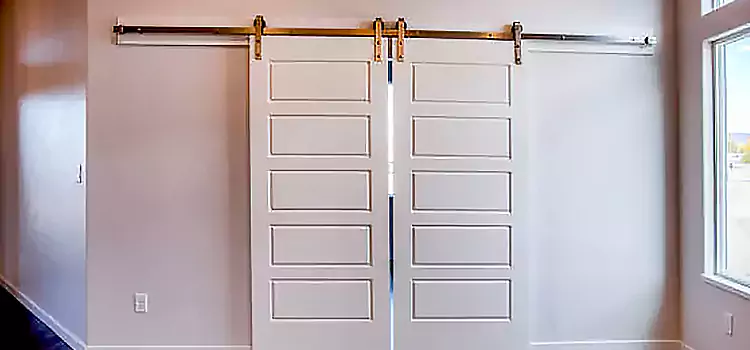 Glass Barn Door with Installation Hardware Kit Prescott Valley